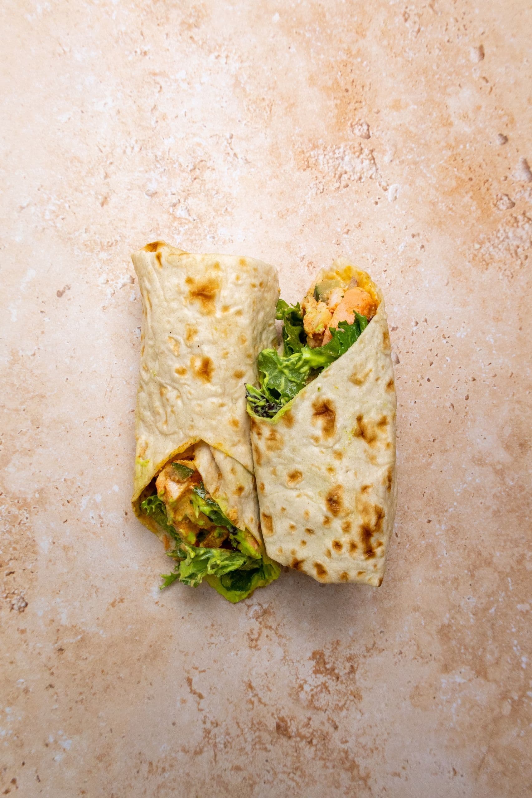 Achari Chicken Wrap/Roll