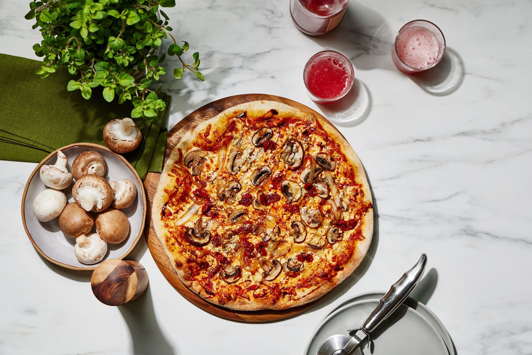 La Pizza Ai Funghi Misti