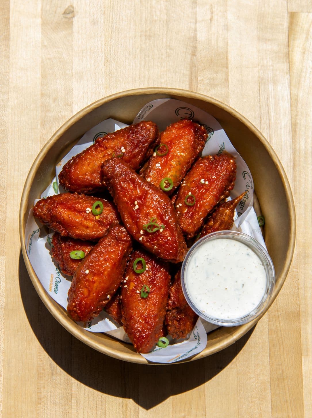 Chicken Wings with Spicy Mayo dip - 11pc